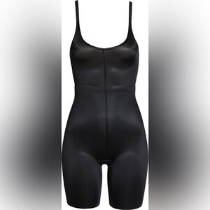 SPANX Thinstincts Open-Bust Mid-Thigh Bodysuit [SZ Small-Medium, #2245] NWOT